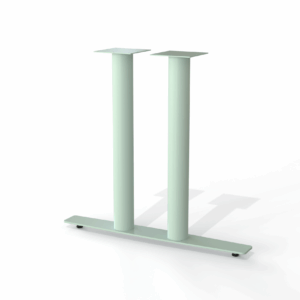 Cotton Candy table base – Modsilver Footprint Double T