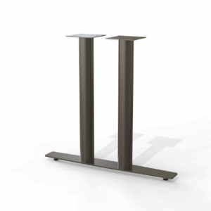 Medium Tone table base – Modsilver Footprint Double T product